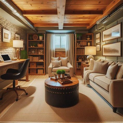 15 Basement Office Ideas for a Productive Workspace