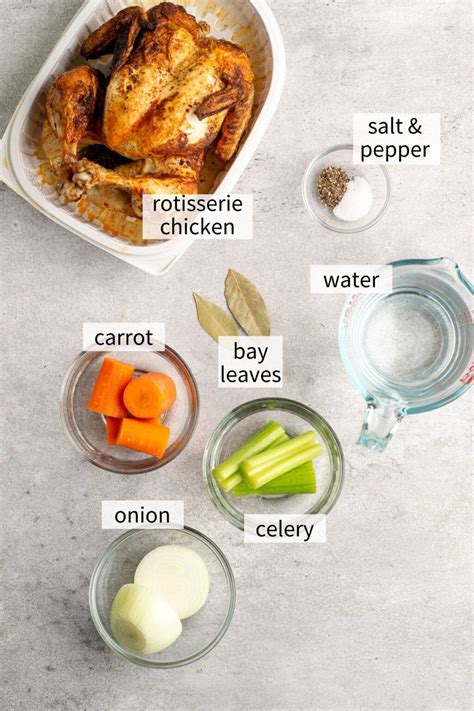Rotisserie Chicken Bone Broth - Olivia's Kitchen | Recipe | Chicken ...