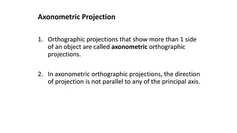 Parallel Projection Types 的图像结果