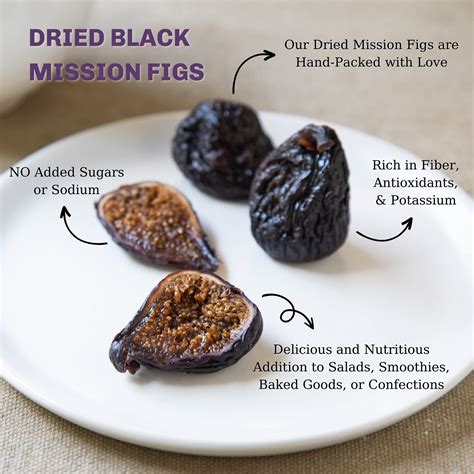 Dried Black Mission Figs