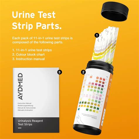 Aidteq 100 x AYDMED 11-in-1 Urine Test Strips | 11 India | Ubuy