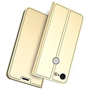 Google Pixel 3 Case, Smarit Cell Phone Cases Grip Bumper Flip Cover ...