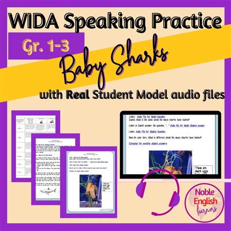 Wida Speaking Test Example 的图像结果