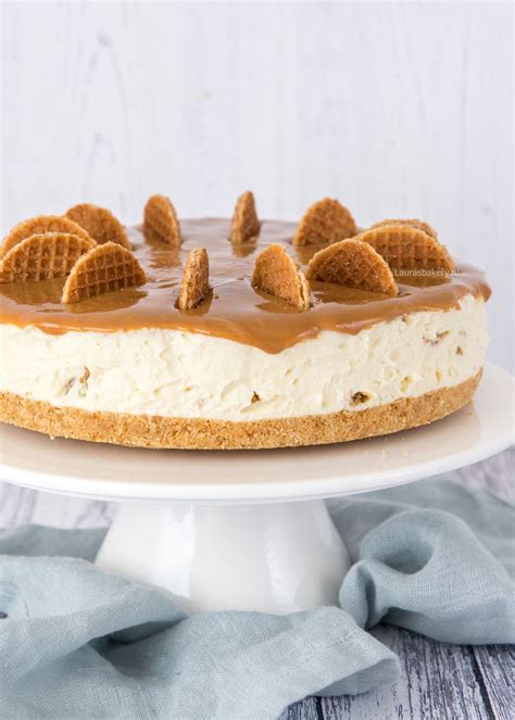 Stroopwafel cheesecake fusion