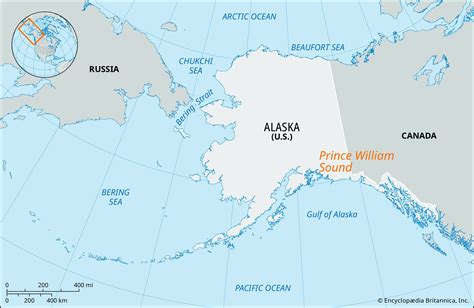 Map Of Alaska Prince William Sound