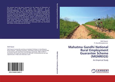 Mahatma Gandhi National Rural Employment Guarantee Scheme (MGNREGS ...