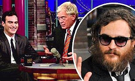 Joaquin Phoenix Letterman
