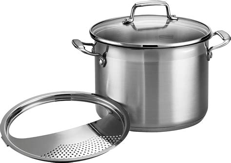 Amazon.com: Tramontina Guru 6 Qt Stainless Steel Pasta Cooker, 81502 ...