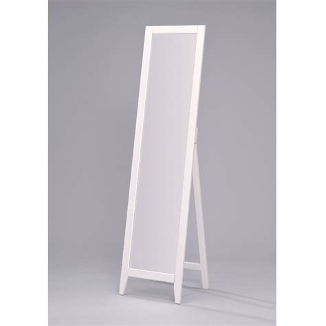 Floor Mirror In White at Barbara Fowler blog