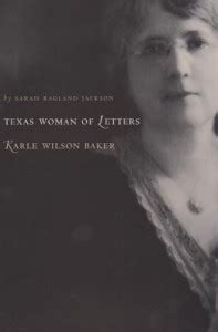 A Woman of Letters, Karle Wilson Baker: Buy A Woman of Letters, Karle ...