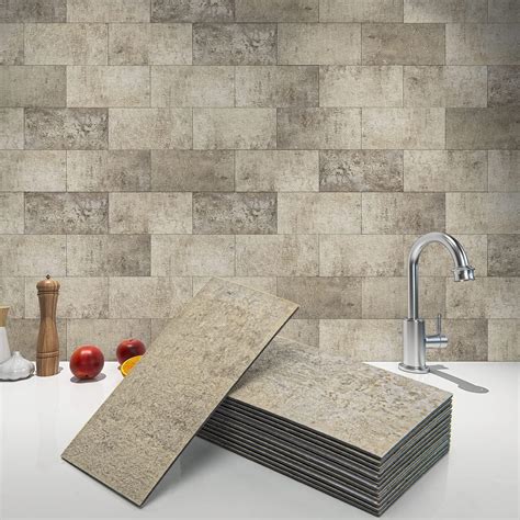 Stoneflex Peel and Stick 3D Stone Tiles - Self Adhesive Stick on ...