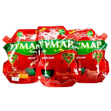 Чай чёрный гранулированный "ТУМАР" в Дой-пак 200гр набор 3 шт. - купить ...