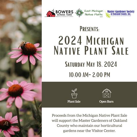 Michigan Native Plant Sale Order Form 2024