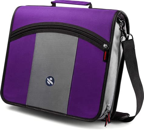 Amazon.com : Kinbashi 3-Inch Zipper Binder, Round Ring Binder with ...