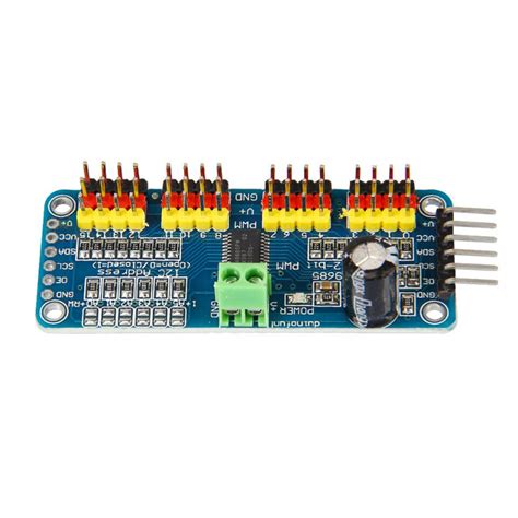 Interface I2c Raspberry Module PWM PCA9685 16 Canaux 12 Bits - Pilote ...