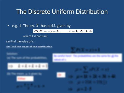 Discrete Uniform Distribution Examples 的图像结果