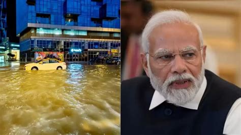 Dubai Flood: दुबई में जलजले का पीएम मोदी कनेक्शन, जानें सोशल मीडिया पर ...