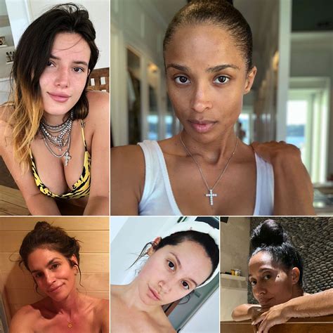 Celebrity No Makeup Face