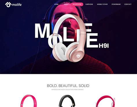Mobile Accessories Product Page Design on Behance