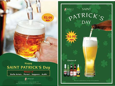 Beer Promotion to celebrate St. Patricks Day at Heart Sushi, Heart ...