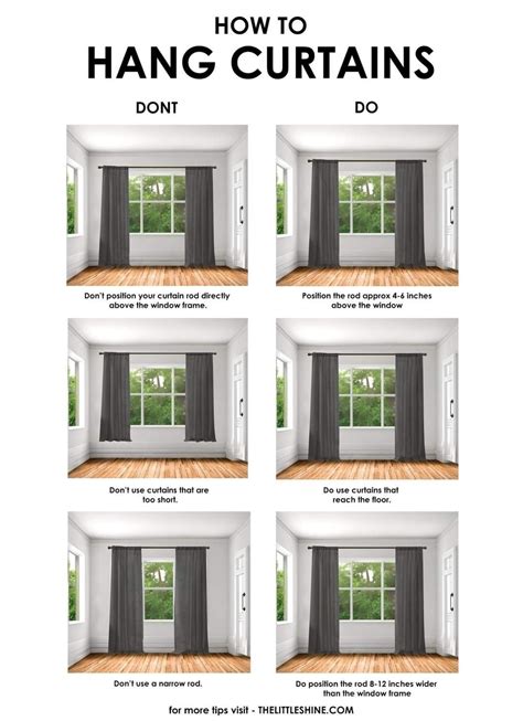 The Do's And Don'ts Of Curtain Placement - Nadine Stay | Window ...