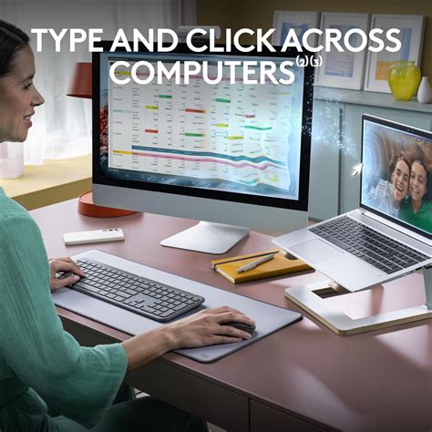 Logitech MK950 Signature Slim Wireless Keyboard and Mouse Combo, Sleek ...