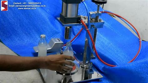 Crown Capping Machine - Semi Automatic Crown Capping Machine ...