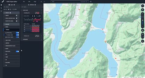 Here JavaScript API 的图像结果