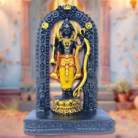 Buy Rudram Ram Lalla Idol Ayodhya Ram Lalla Murti Colour Ram Lalla for ...