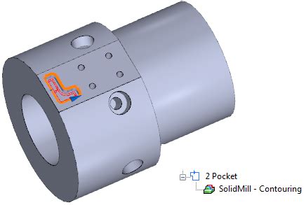 Esprit Tutorial Milling 的图像结果