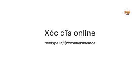 Xóc đĩa online — Teletype