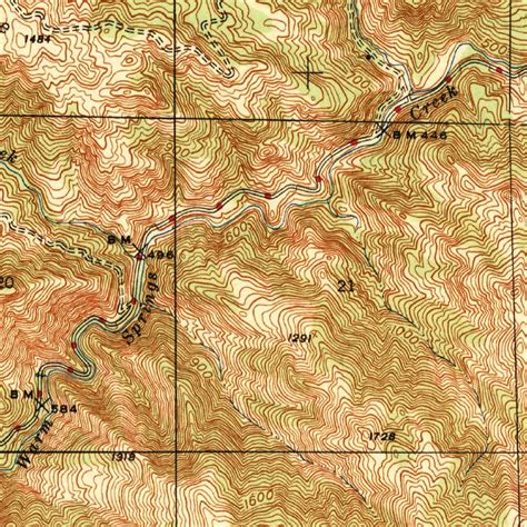 Warm Springs Dam, CA (1944, 31680-Scale) Map by United States ...