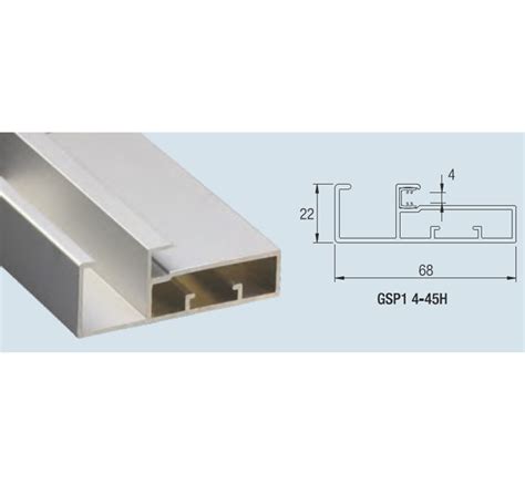 Ebco Livsmart Aluminium Profiles Glass Shutter 45mm with Handle ...