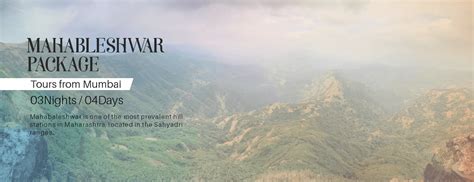 Mahabaleshwar Tour package | Mahabaleshwar Packages from Mumbai ...