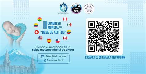 II Congreso Mundial del “Bebé de Altitud”, Urbanización san jerónimo ...