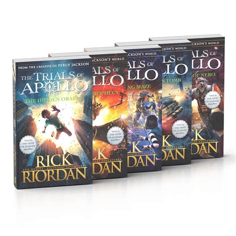 THE TRIALS OF APOLLO: COMPLETE COLLECTION 5 BOOKS SET – Bindass Books