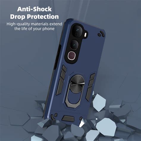 Casotec Armor Case for Vivo Y400 Pro 5G Defender Case | Rotating Ring ...
