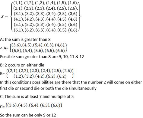 Image result for Probability Class 11 Formulas