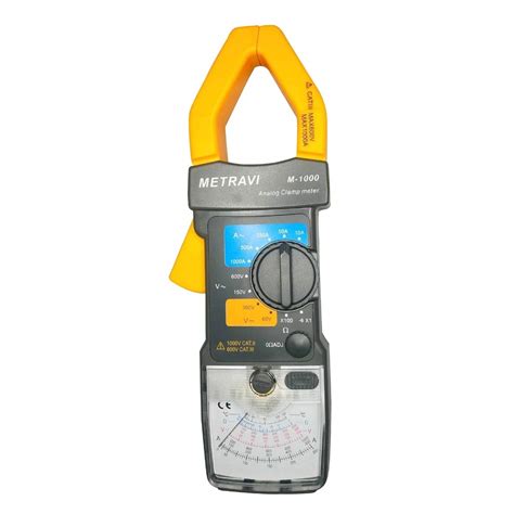 Metravi M-1000 Analogue AC Clamp Meter 1000A : Amazon.in: Industrial ...