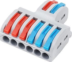 POWER CONNECT PC2I2O_15 2 in-6 Out Universal Cable Connector Push-in ...