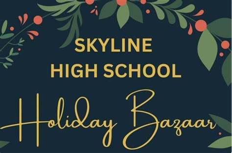 Skyline High School Holiday Bazaar, 1122 228th Ave SE, Sammamish, WA ...