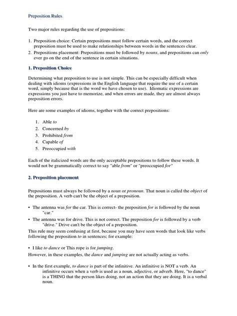 Image result for Prepositions Proper Use