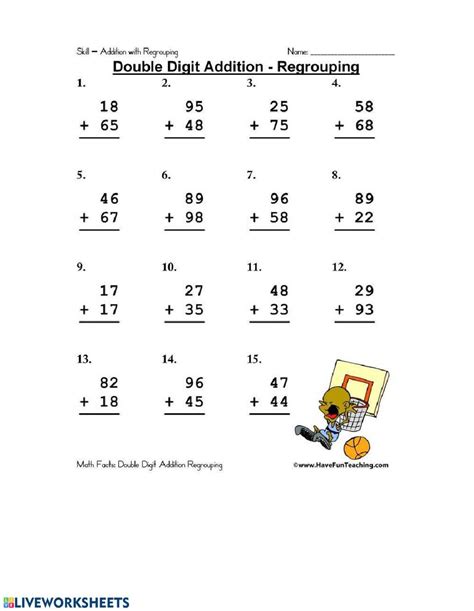 Image result for Addition of Two Digit Numbers