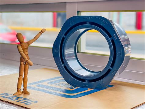 837-532 REDUCCIÓN BUSHING PVC C80 CEMENTAR 6 X 4″. PVC Molded Schedule ...