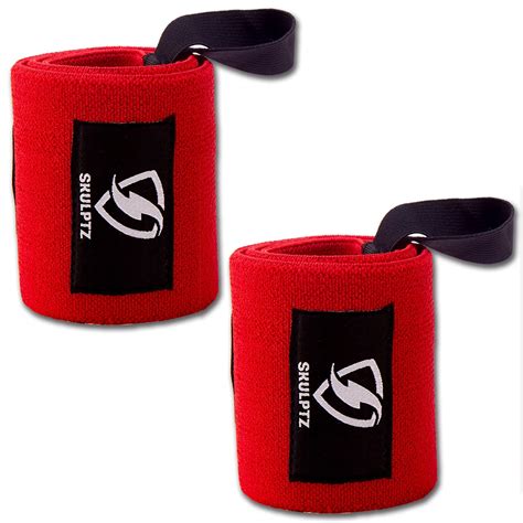 Monster Competition Grade Wrist Wraps 25 Inches Red