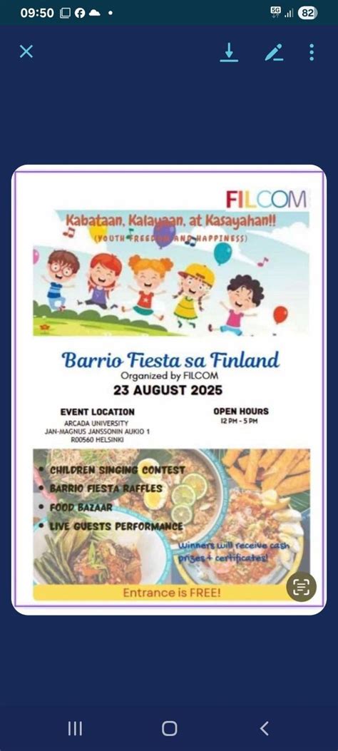 Barrio Fiesta (Filipino community Bazaar) , Arcada - University of ...