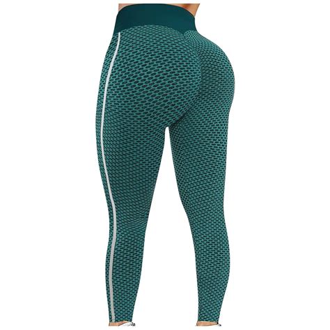 Viikei Plus Size Yoga Pants for Women Scrunch Butt Lifting Workout ...