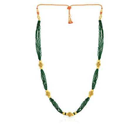 Malabar Gold & Diamonds Gold Necklace for Women 22k | Traditional Gold ...