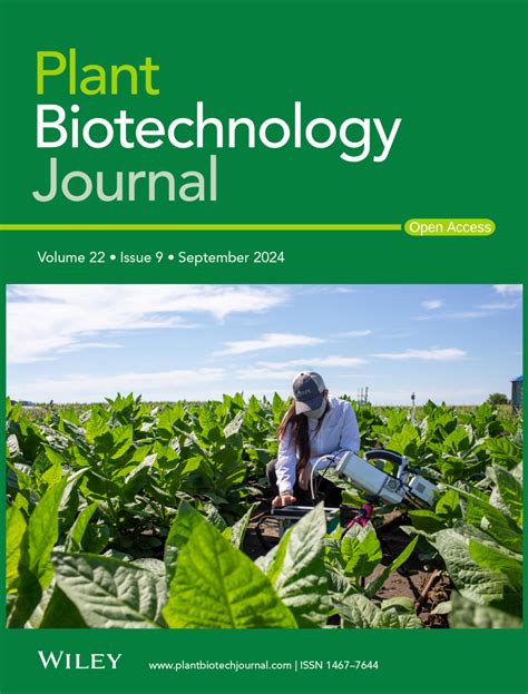 Plant Biotechnology Journal 的图像结果
