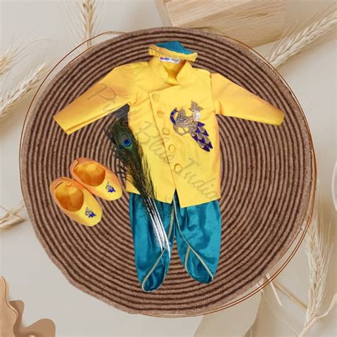 Jacket Dhoti Kurta for Newborn Baby Boy - Ethnic Party Wear